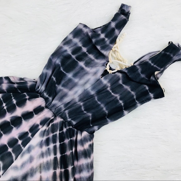 Sage tie dye romper M - Picture 2 of 4